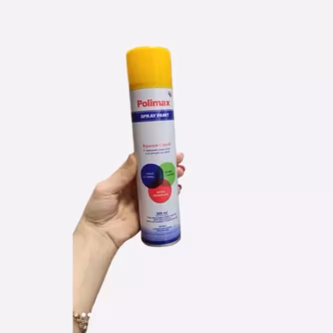 اسپری رنگ زرد Polimax