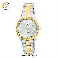 ساعت مچی اورجینال کیو اند کیو زنانه نقره ای | نقره ای-طلایی | نقره ای | کد رفرنس A15A002PY