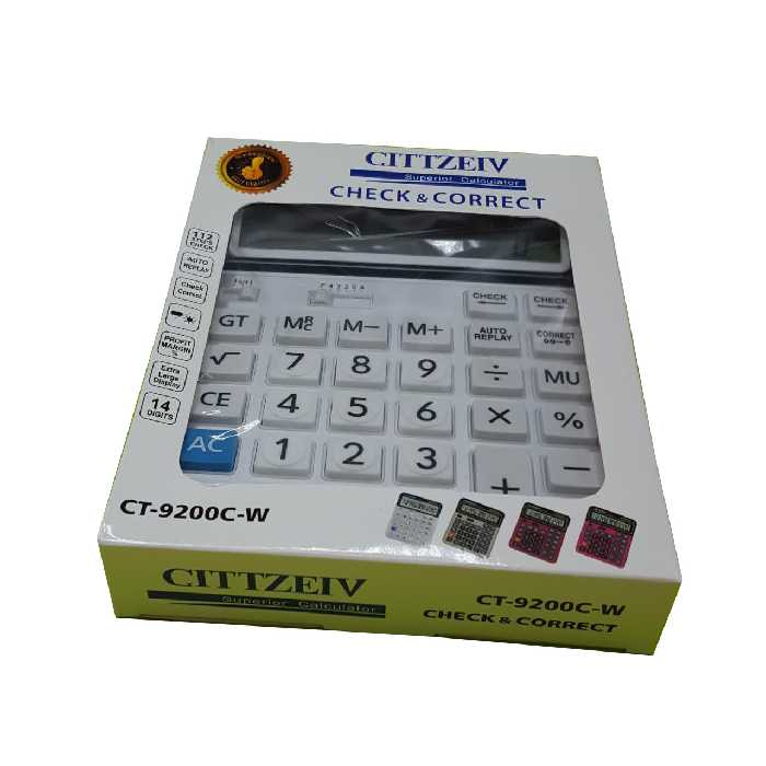 ماشین حساب مدل CT-9200C-W