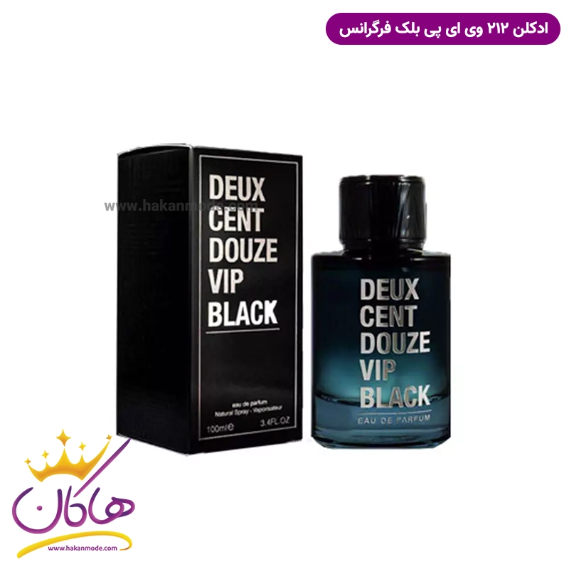 ادکلن مردانه کارولینا هررا 212 وی آی پی بلک فراگرنس ورد | Fragrance World Deux Cent Douze VIP Black