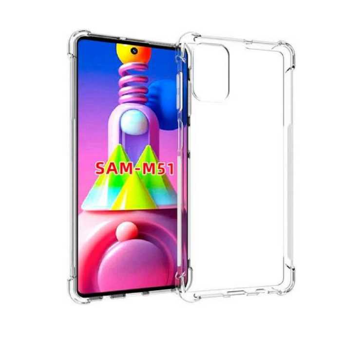 کاور مدل ژله ای کپسول دار مناسب برای گوشی موبایل  سامسونگ Galaxy M51