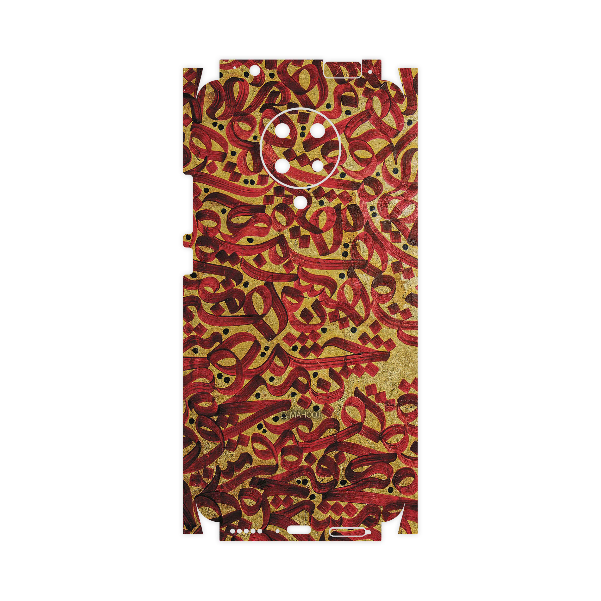 برچسب پوششی ماهوت مدل Nastaliq-6-FullSkin مناسب برای گوشی موبایل شیائومی Pocophone F2 Pro