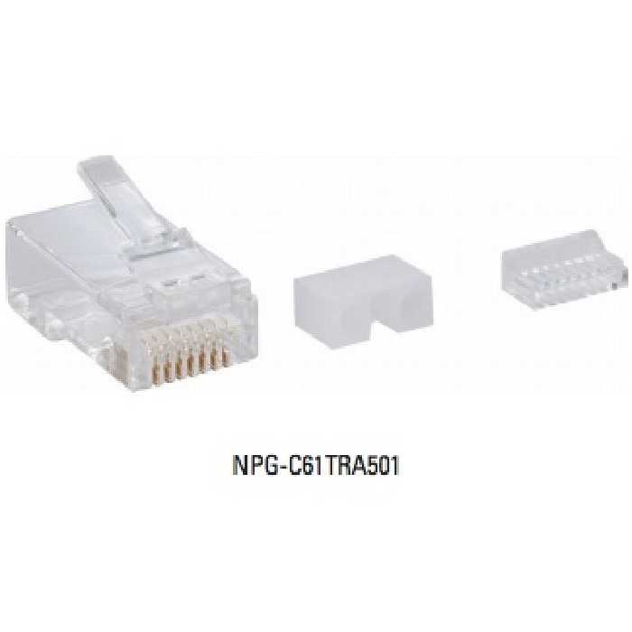 کانکتور Cat6 دی لینک مدل NPG-C61TRA501-100 - بسته 100 عددی - فروشگاه اینترنتی طیف سنتر