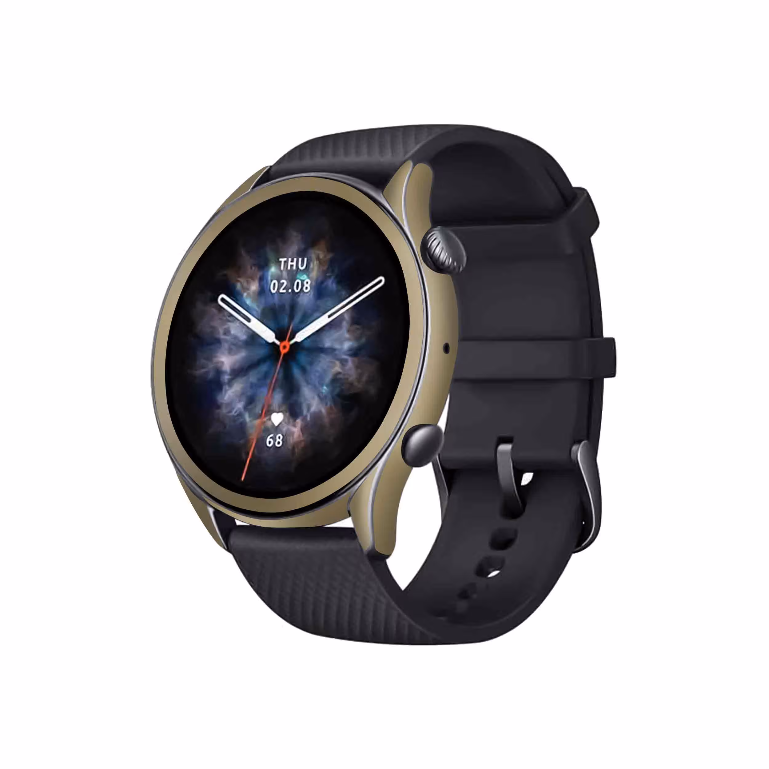 برچسب ماهوت طرح Matte-Gold مناسب برای ساعت هوشمند شیائومی Amazfit GTR 3 Pro