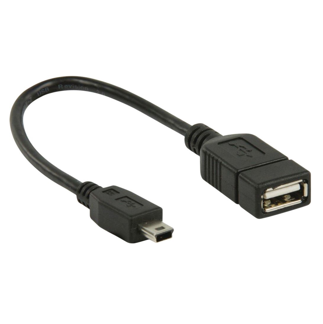 مبدل Mini USB به USB2.0 فرانت مدل FN-U25F15