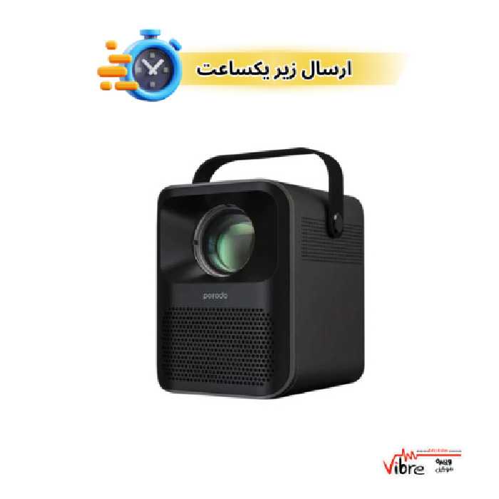 ویدئو پروژکتور قابل حمل پرودو مدل Porodo Full HD Portable Projector