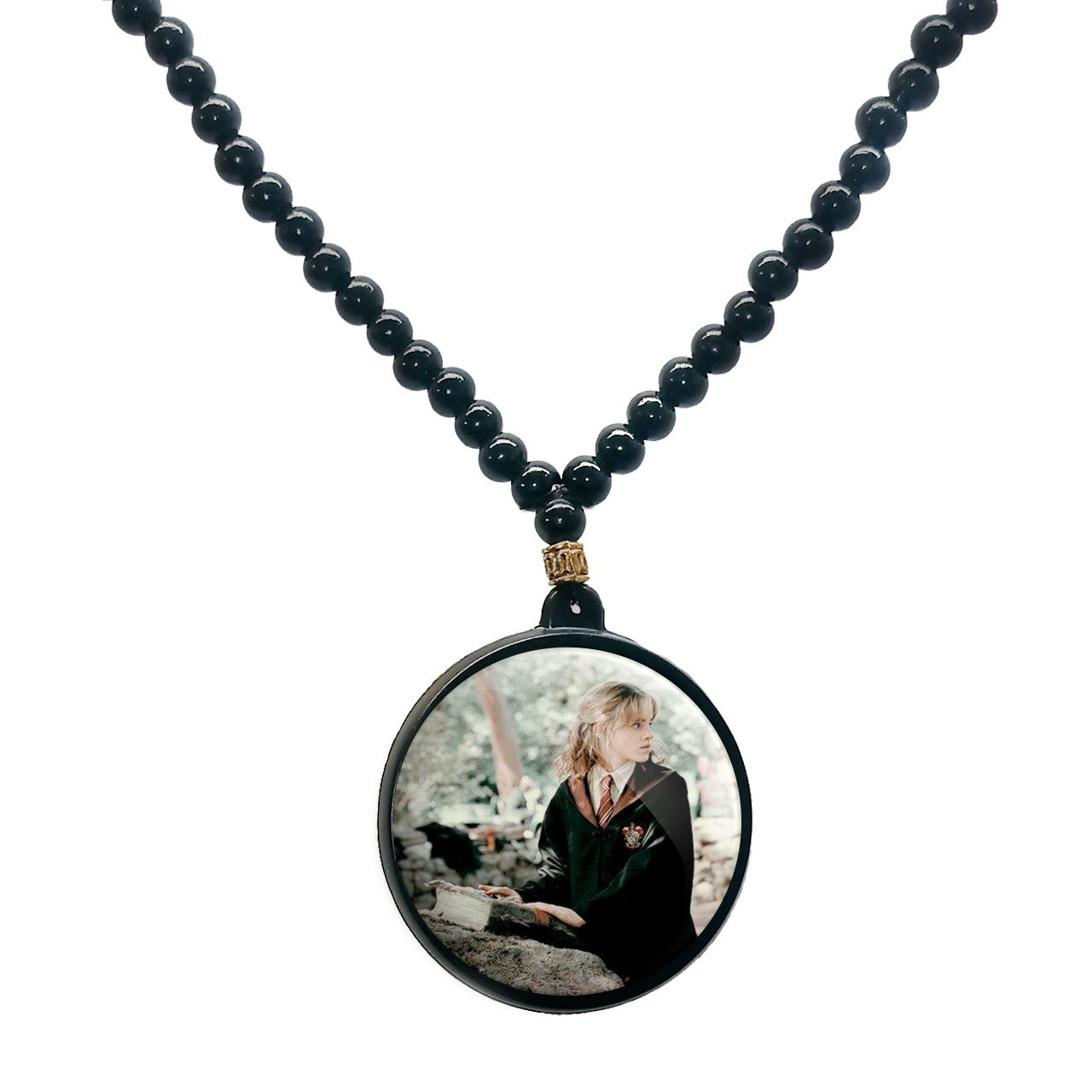 گردنبند پرمانه طرح Harry Potter کد pmd.23994 مدل دو طرفه