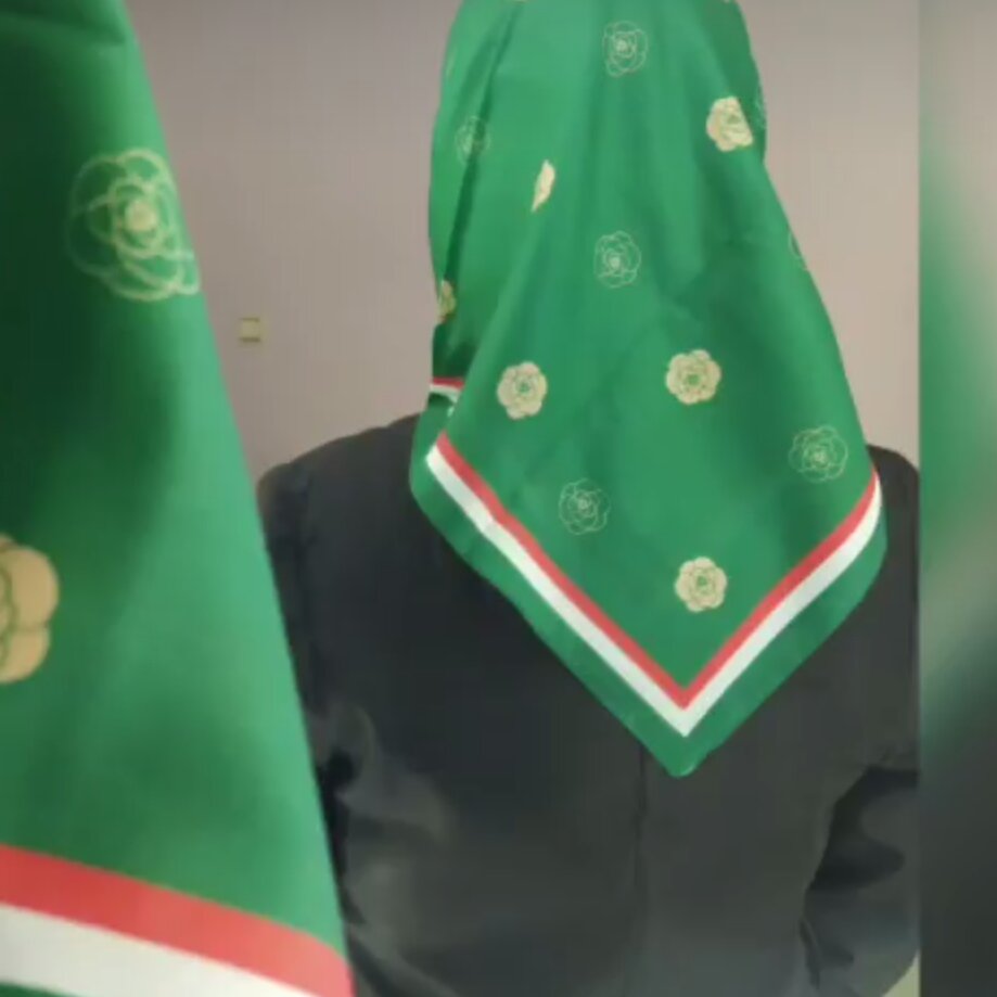 مینی اسکارف سبز