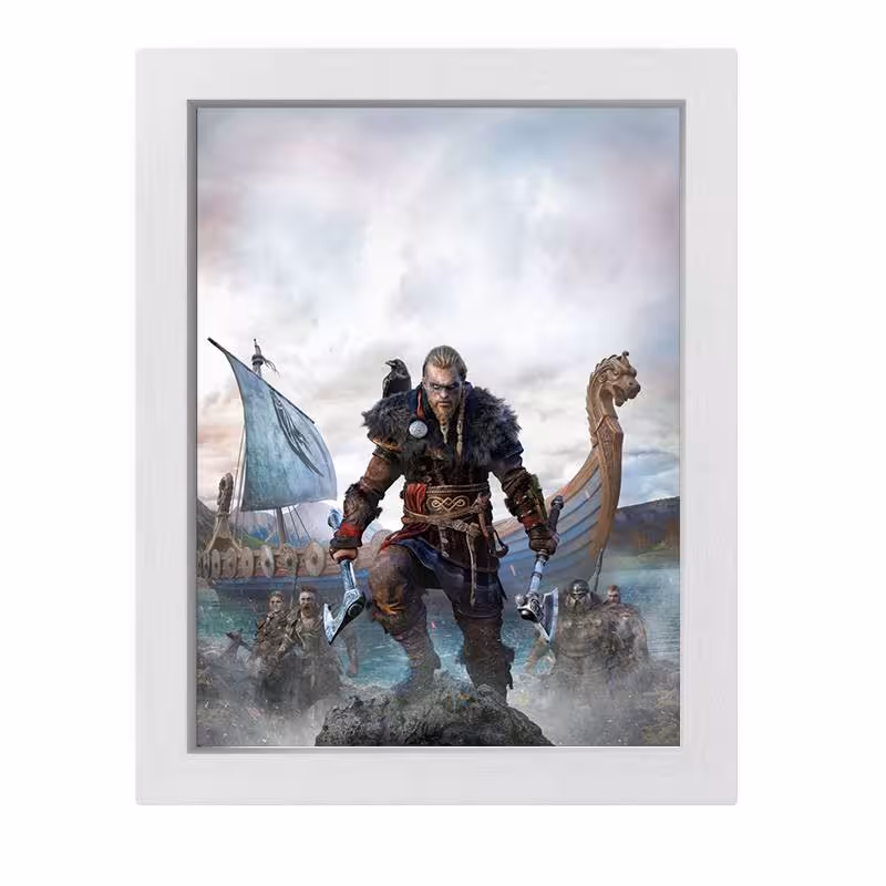 تابلو طرح بازی Assassins Creed Valhalla | دنیای قاب