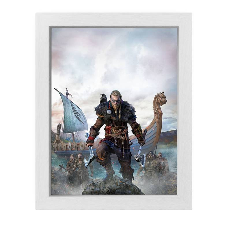 تابلو طرح بازی Assassins Creed Valhalla | دنیای قاب