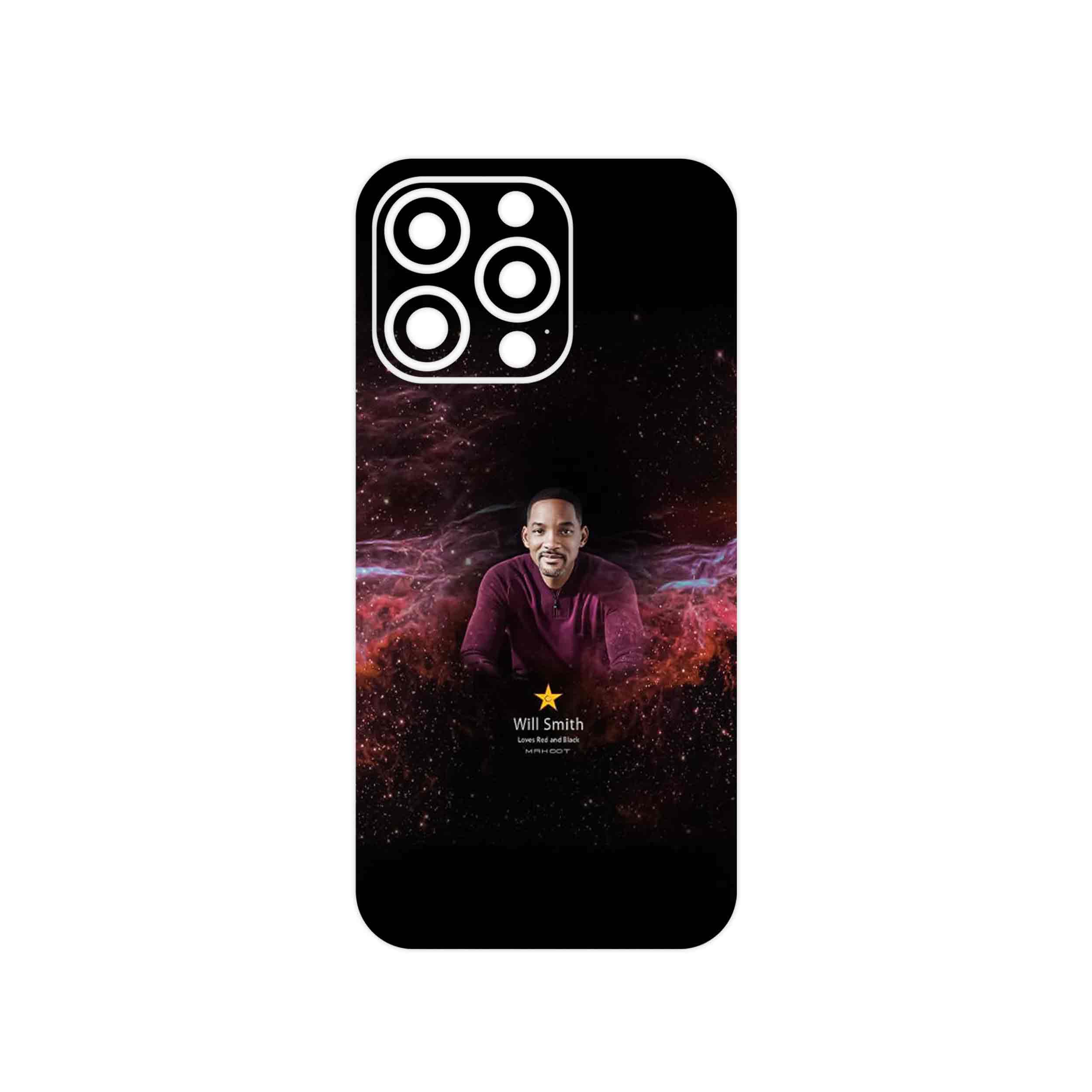 برچسب پوششی ماهوت مدل Will Smith مناسب برای گوشی موبایل اپل iPhone 13 Pro Max
