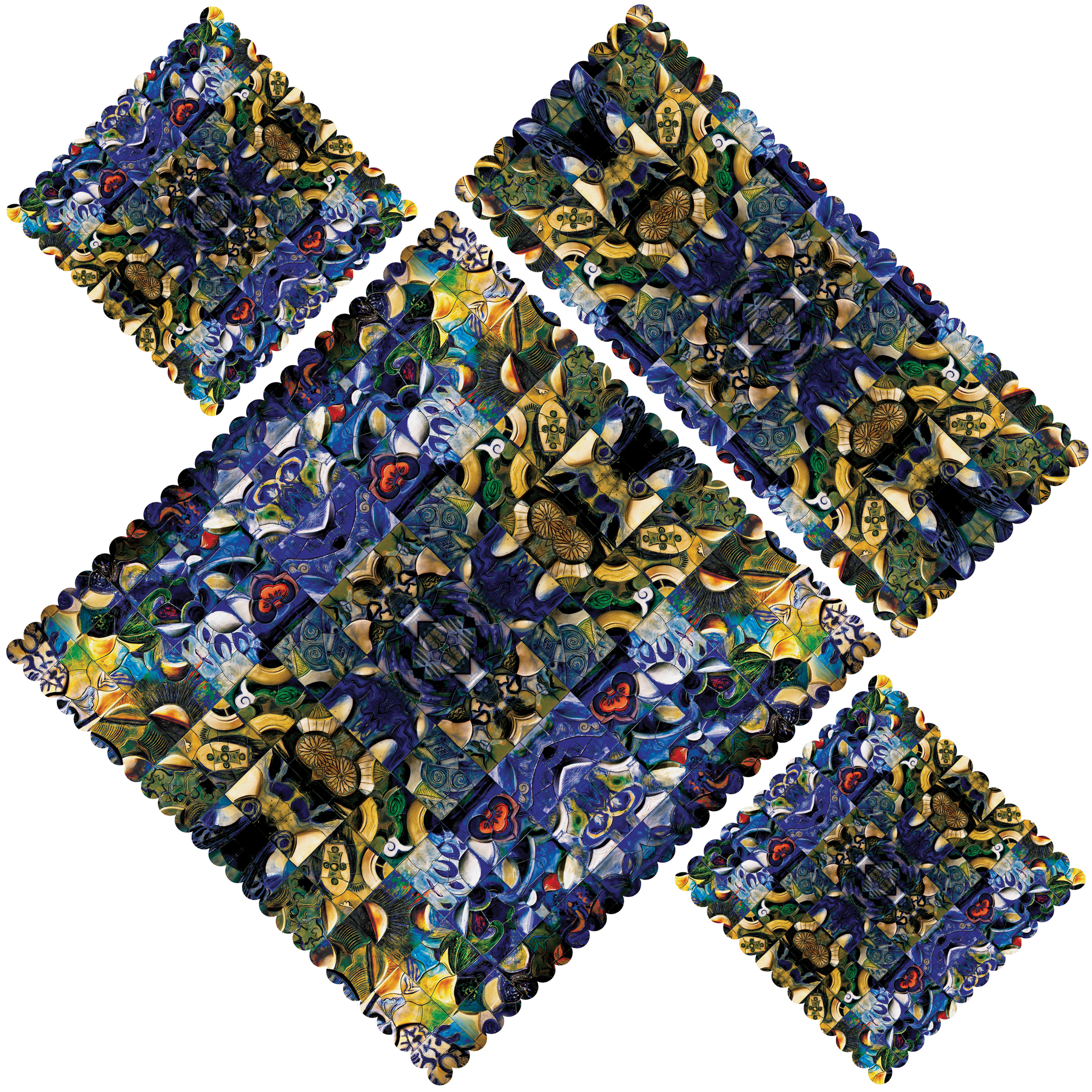 ست رومیزی 4 تکه مدل S31-42321