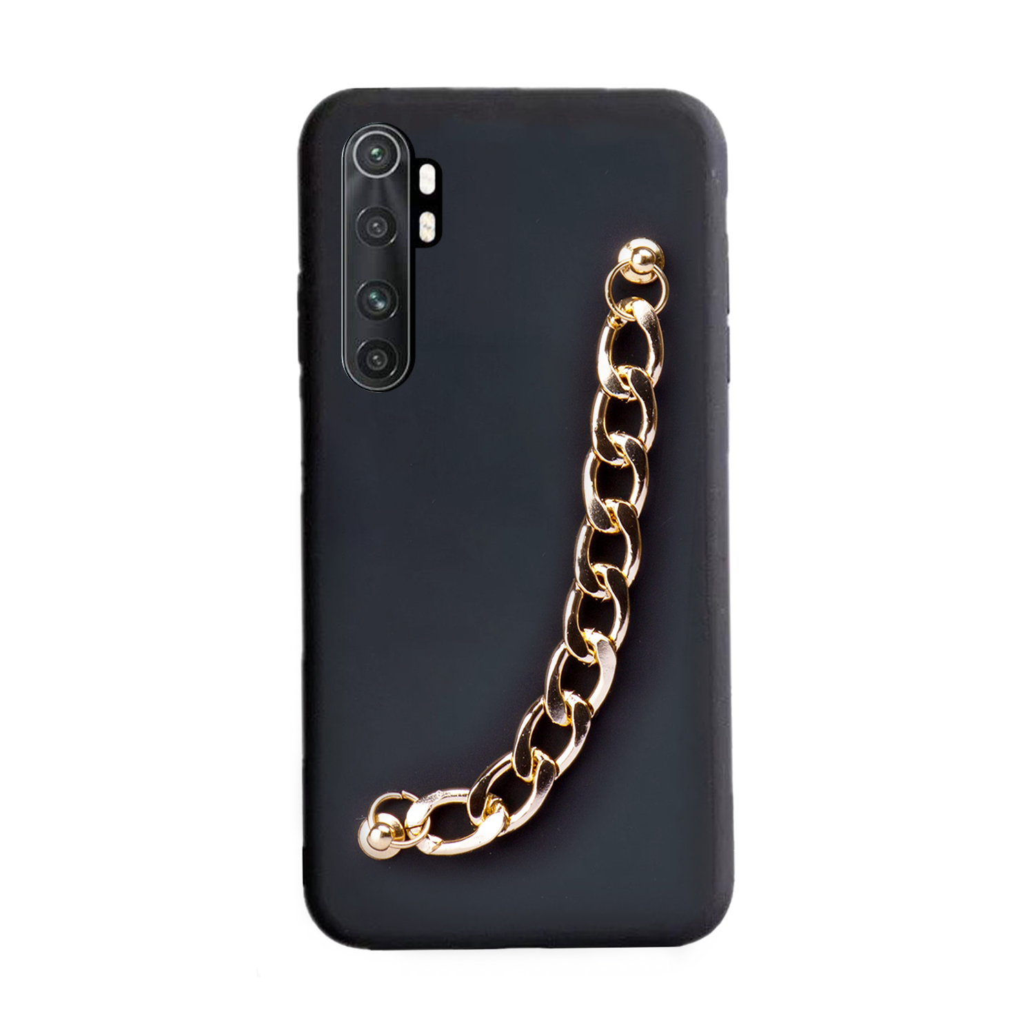 کاور طرح دستبندی مدل زنجیر طلایی مناسب برای گوشی موبایل شیائومی Mi Note 10 Lite