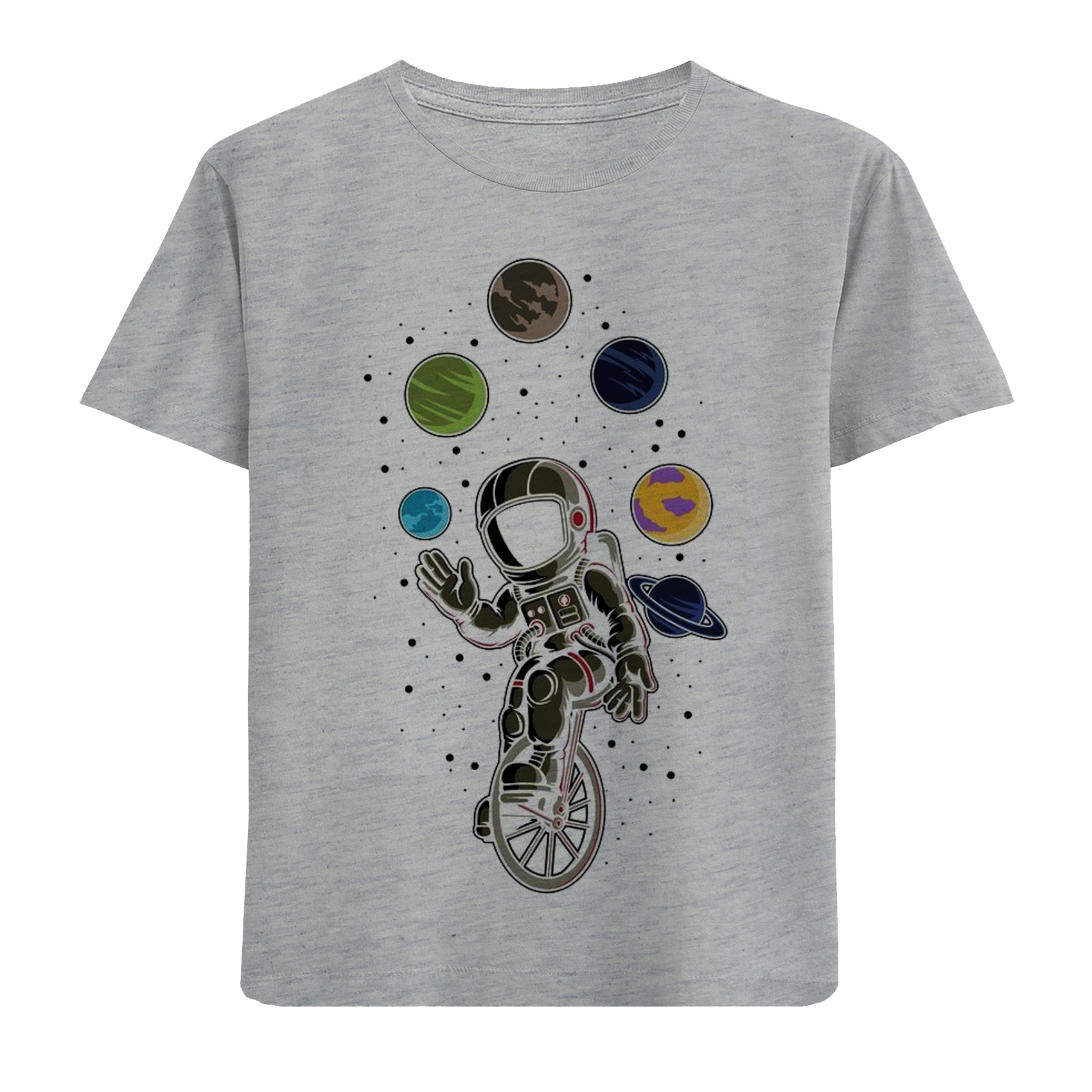 تی شرت آستین کوتاه بچگانه مدل فضانورد کد M42