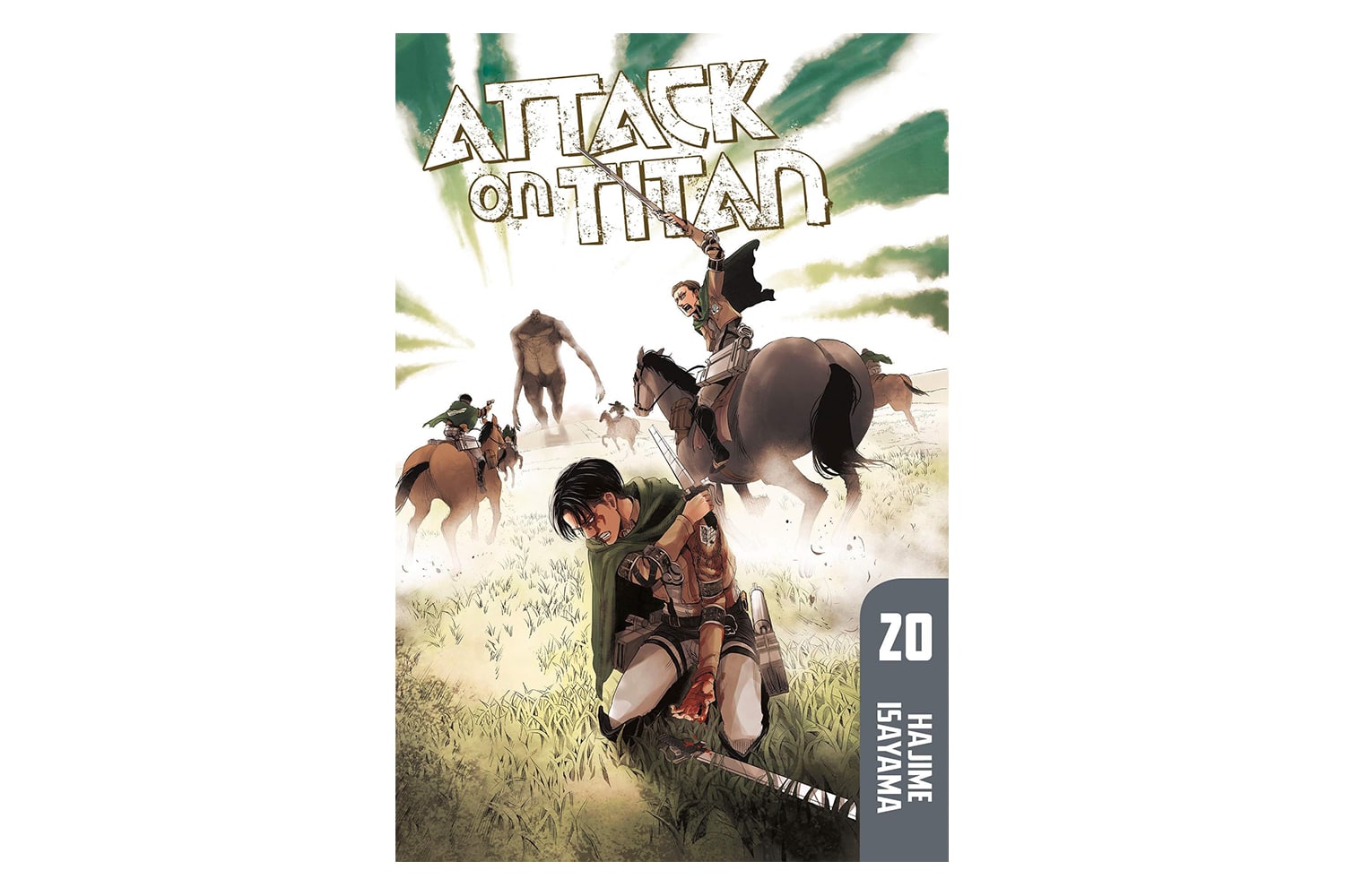 کتاب حمله به تایتان 20 (Attack on Titan)