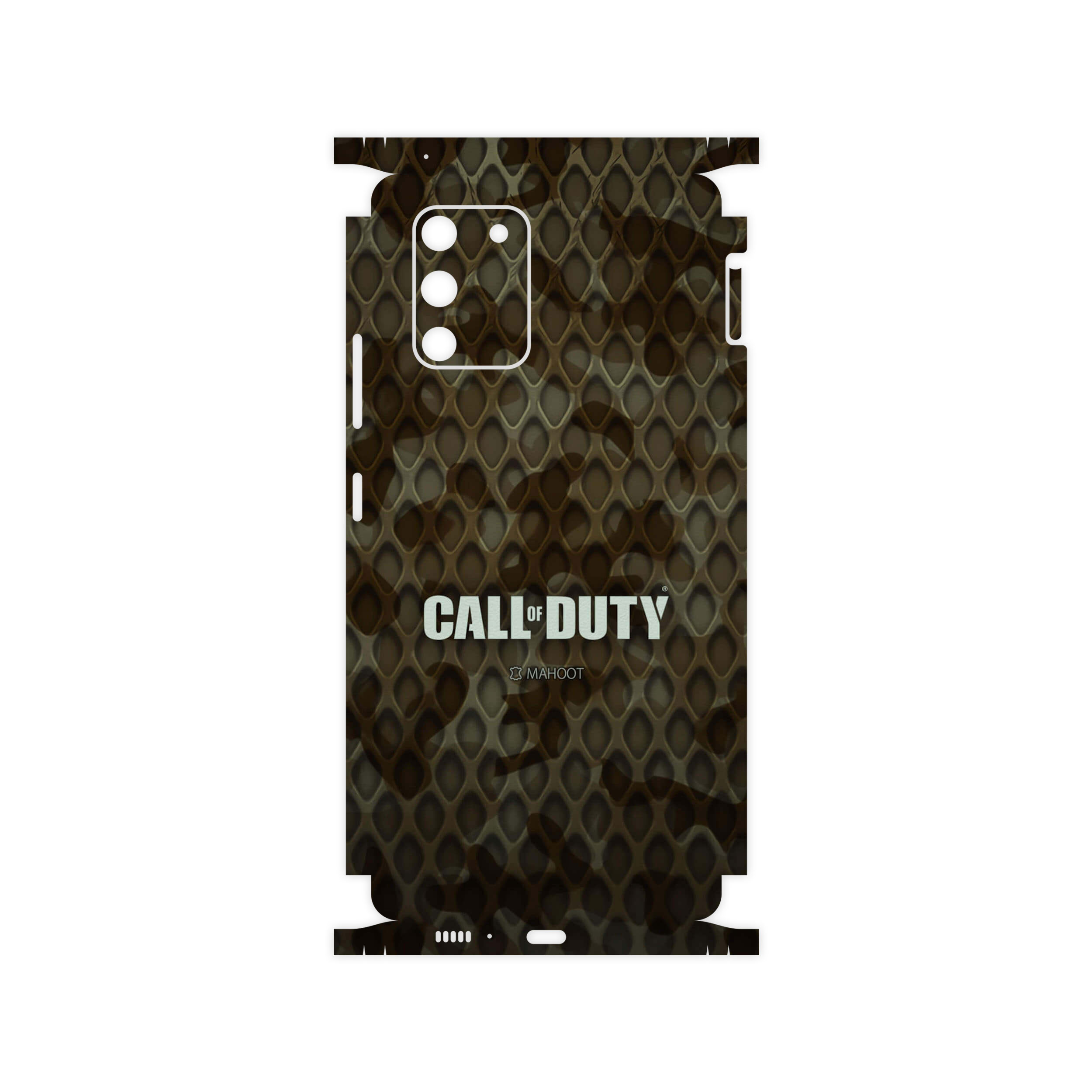 برچسب پوششی ماهوت مدل Call-of-Duty-Game-FullSkin مناسب برای گوشی موبایل سامسونگ Galaxy S10 Lite