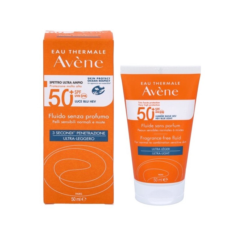 ضد آفتاب مدل FLUIDE SANS PARFUM SPF 50 اون 50 میل