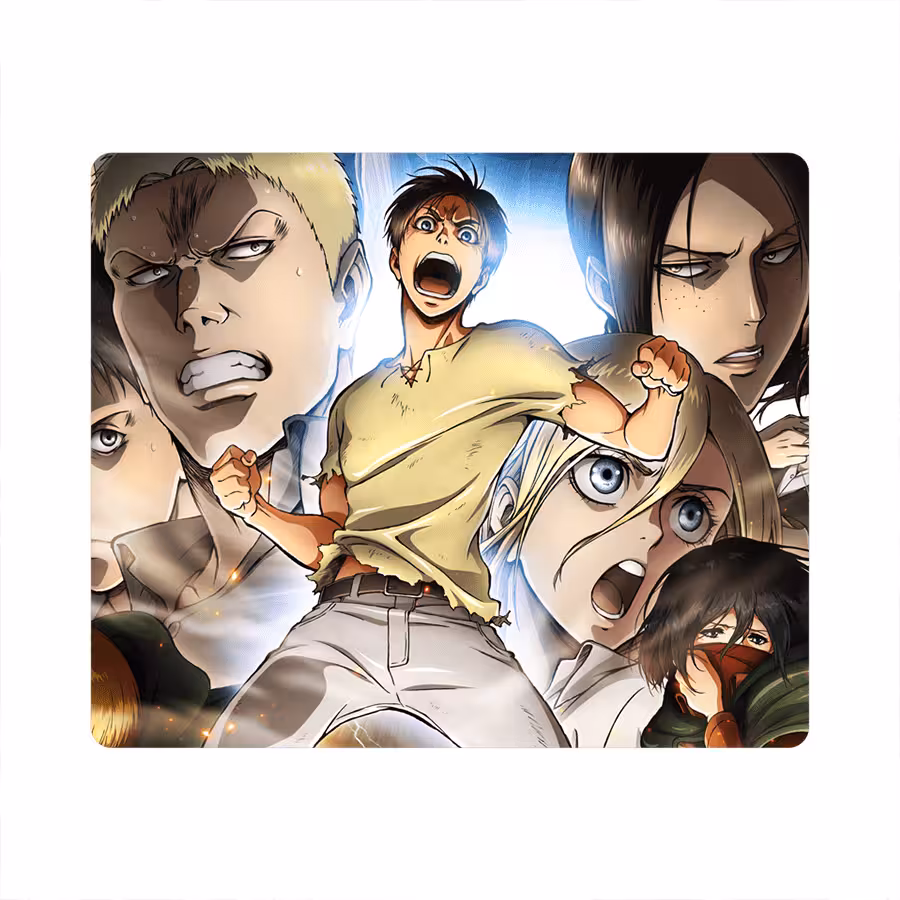 ماوس پد طرح انیمه Attack on Titan