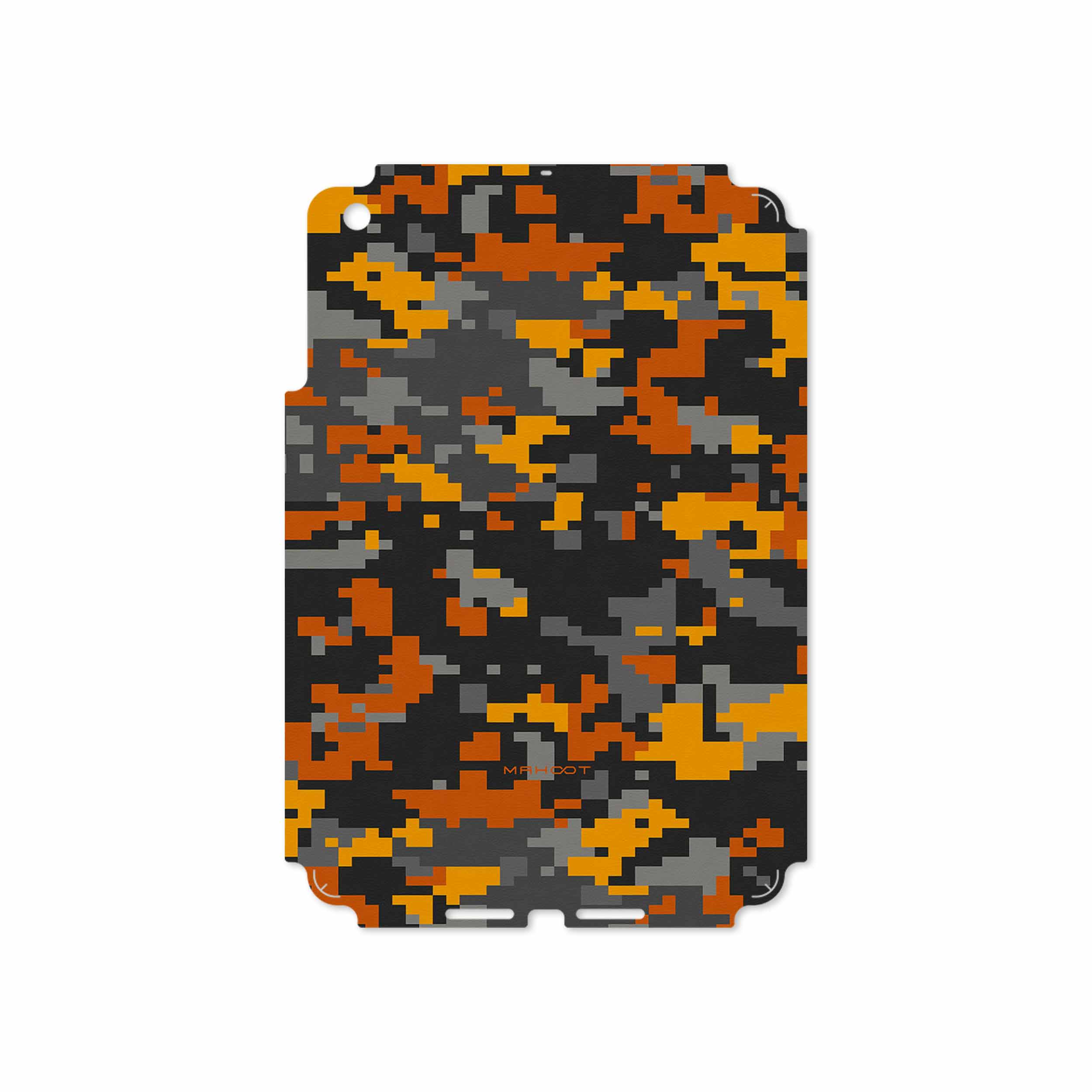 برچسب پوششی ماهوت مدل Army-Autumn-pixel مناسب برای تبلت اپل iPad mini 2012 A1455