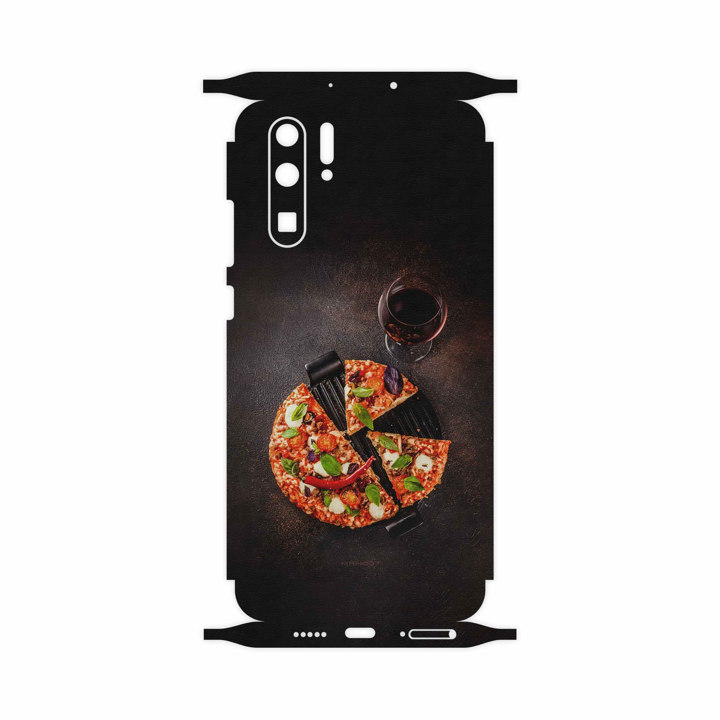 برچسب پوششی ماهوت مدل Pizza-FullSkin مناسب برای گوشی موبایل هوآوی P30 Pro
