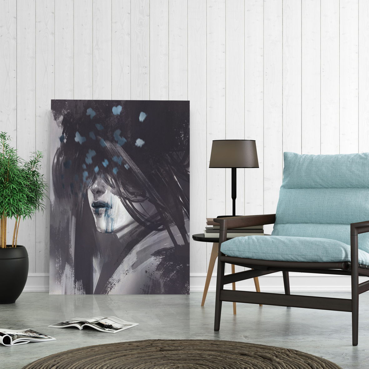 تابلو شاسی طرح Portrait مدل AT036 