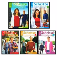 کتاب Schritte international اثر جمعی از نویسندگان انتشارات ابداع 5 جلدی