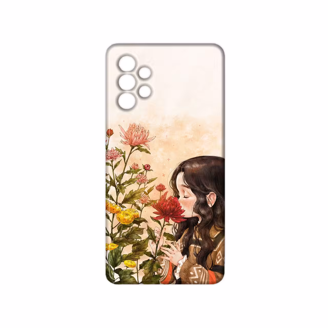 کاور مدل دخترانه کد 137 مناسب برای گوشی موبایل سامسونگ galaxy A52