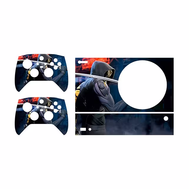 اسکین(برچسب)Xbox series s-طرح Ghostrunner-کد1-سفارشی