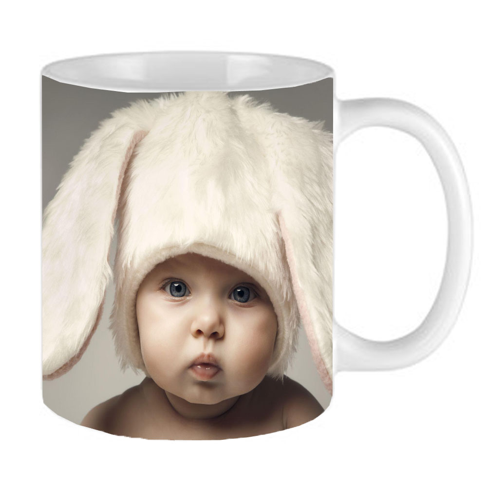 ماگ طرح نوزاد گوگولی مدل kodak011