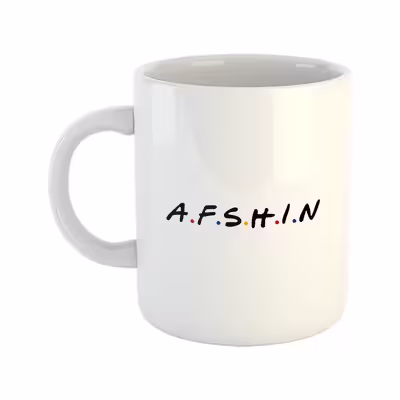 ماگ طرح friends مدل افشین