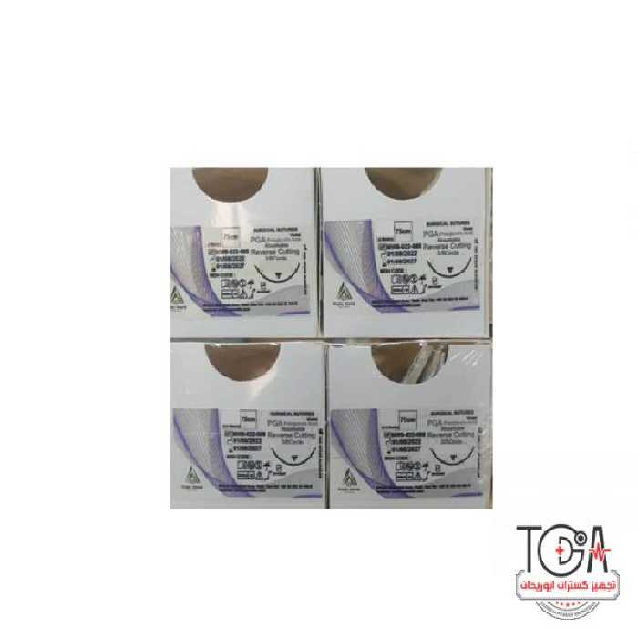 نخ بخیه ویکریل 3/0 کات 19 مدیک