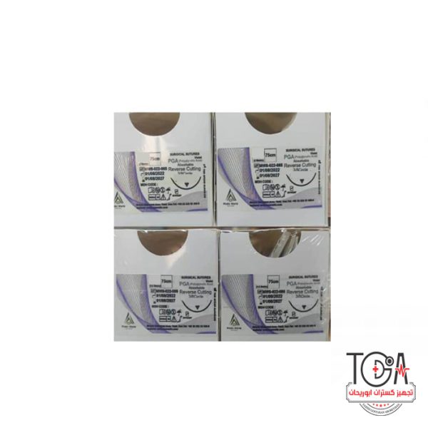 نخ بخیه ویکریل 3/0 کات 19 مدیک