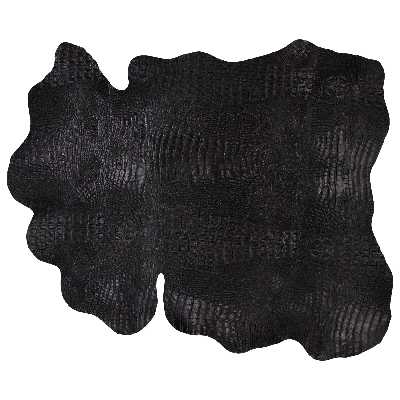 چرم طبیعی مدل بزی کورکودیل کد 02G104C