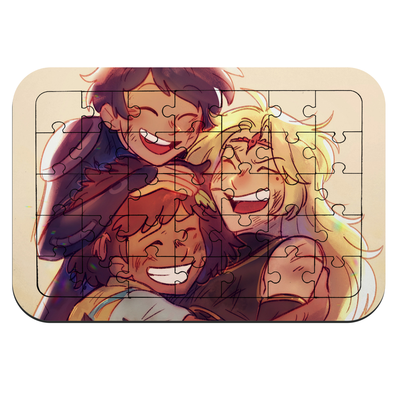 پازل 35 تکه طرح انیمیشن آمفیبیا کد NI2273