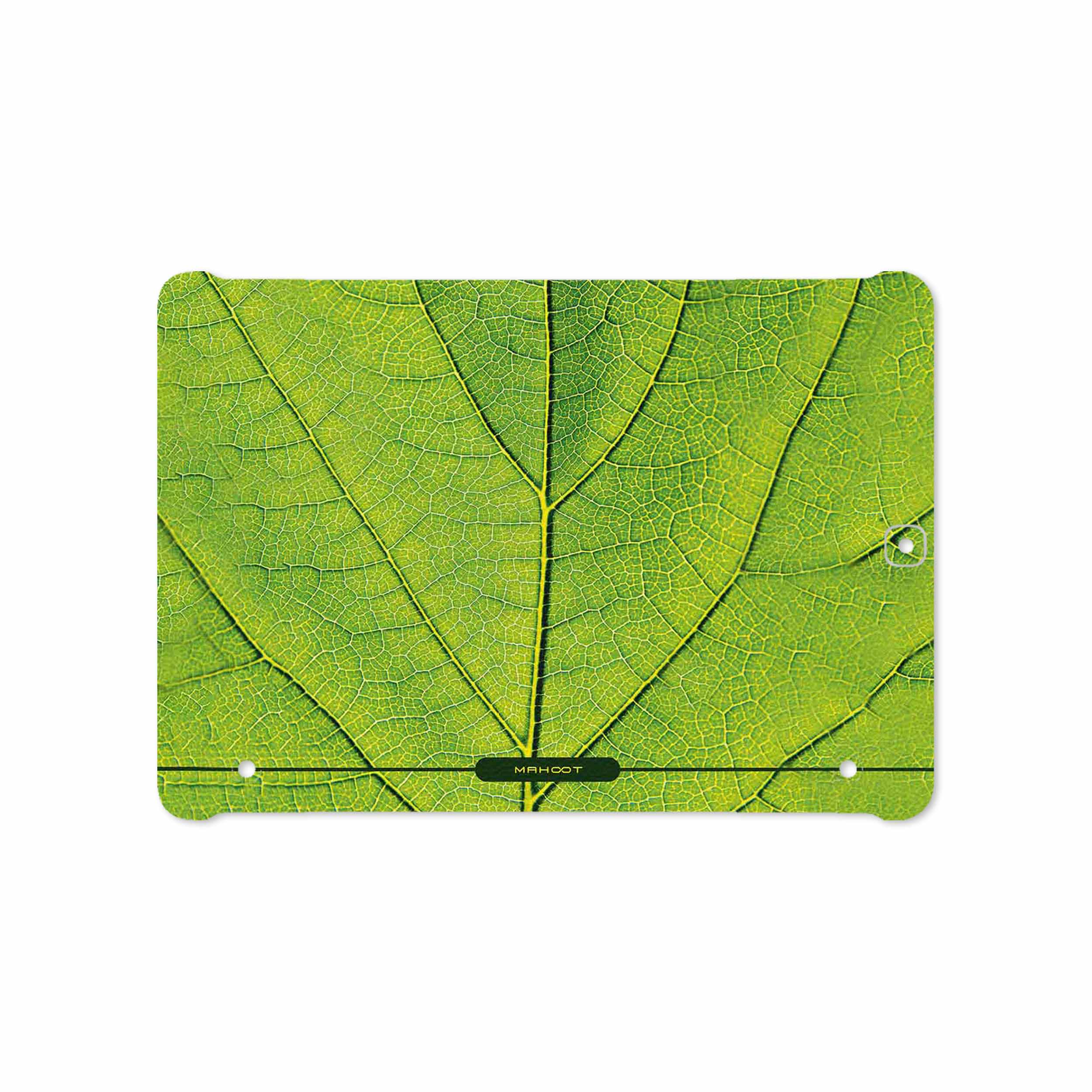 برچسب پوششی ماهوت مدل Leaf-Texture مناسب برای تبلت سامسونگ Galaxy Tab S2 9.7 2016 T813N