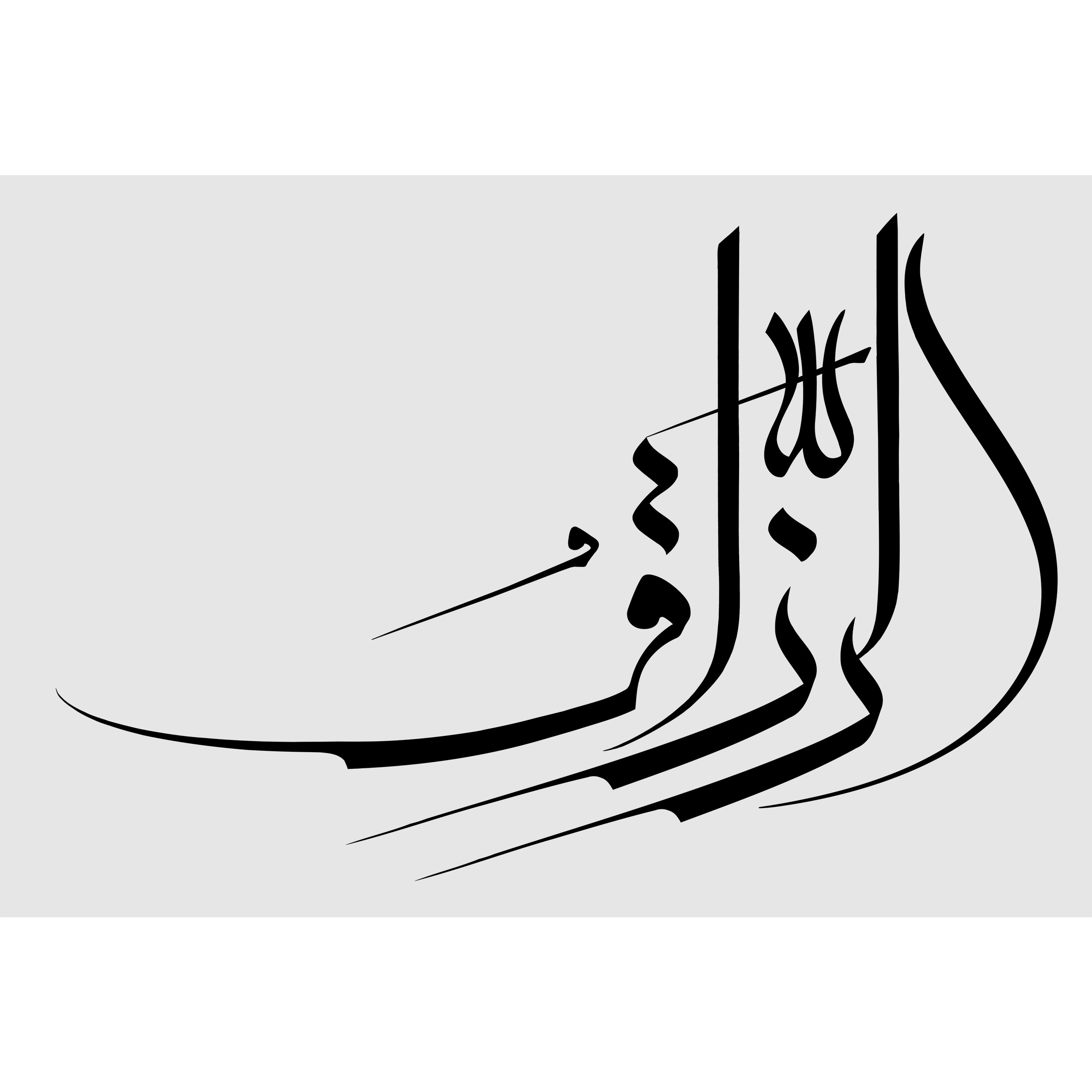 تابلو شاسی مدل اسماء الله الرزاق T3150