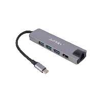 هاب 5in1 تایپ سی به HD /LAN /USB مدل HC-13M