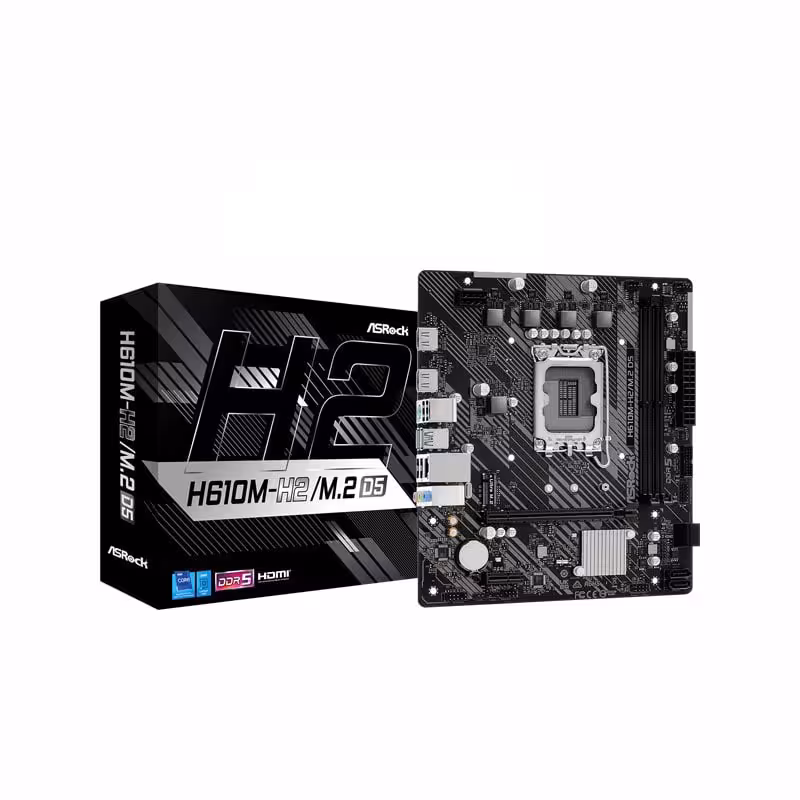 مادربرد ازراک مدل H610M-H2 M.2 DDR5