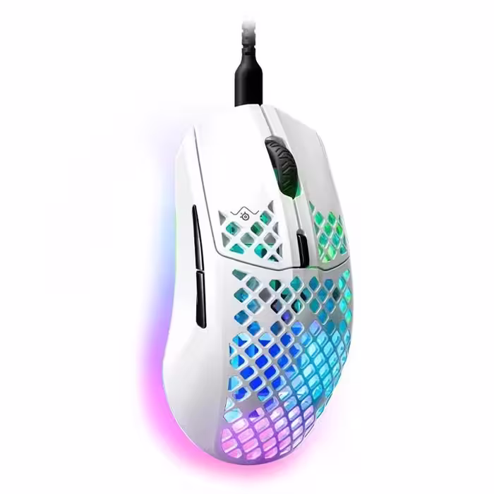 خرید موس SteelSeries AEROX 3 White با بهترین قیمت