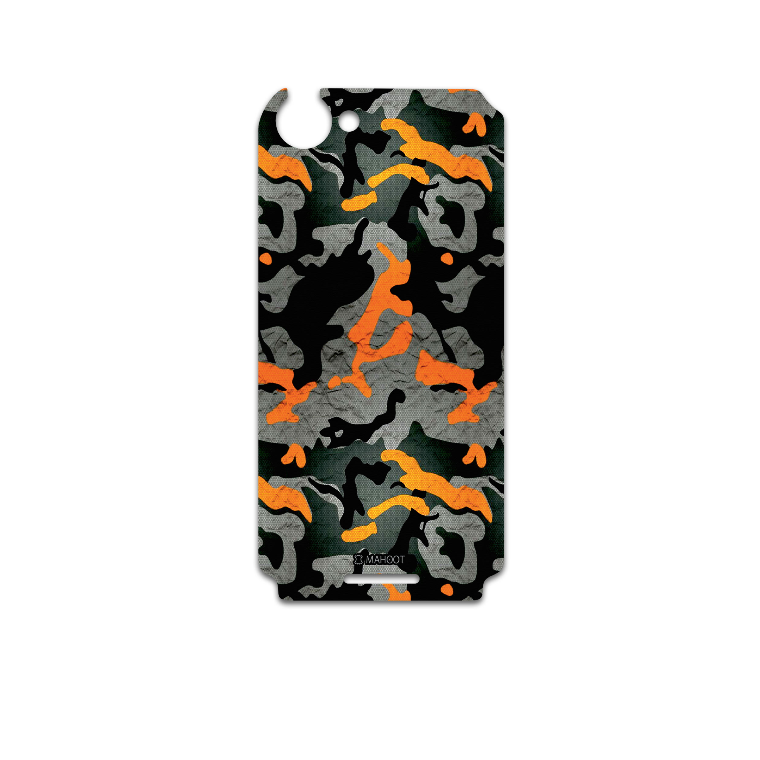 برچسب پوششی ماهوت مدل Autumn-Army مناسب برای گوشی موبایل سونی Xperia L