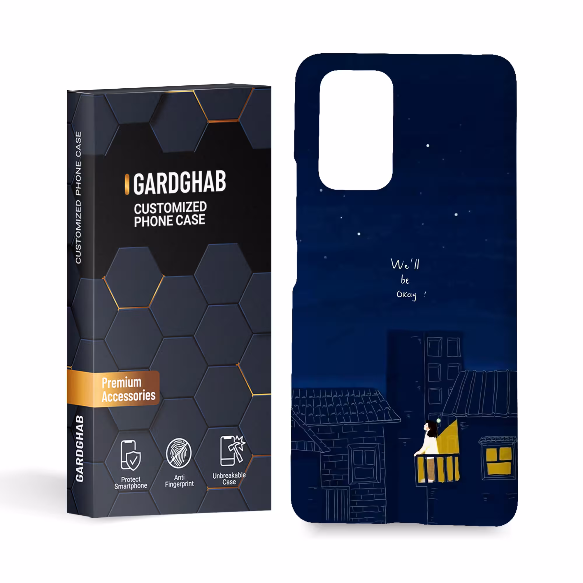 کاور گارد قاب مدل دخترانه مناسب برای گوشی موبایل شیایومی redmi note 10 pro