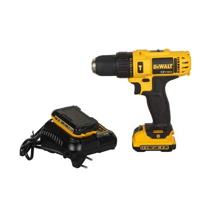 دریل پیچ گوشتی چکشی شارژی دیوالت مدل DCD716D2