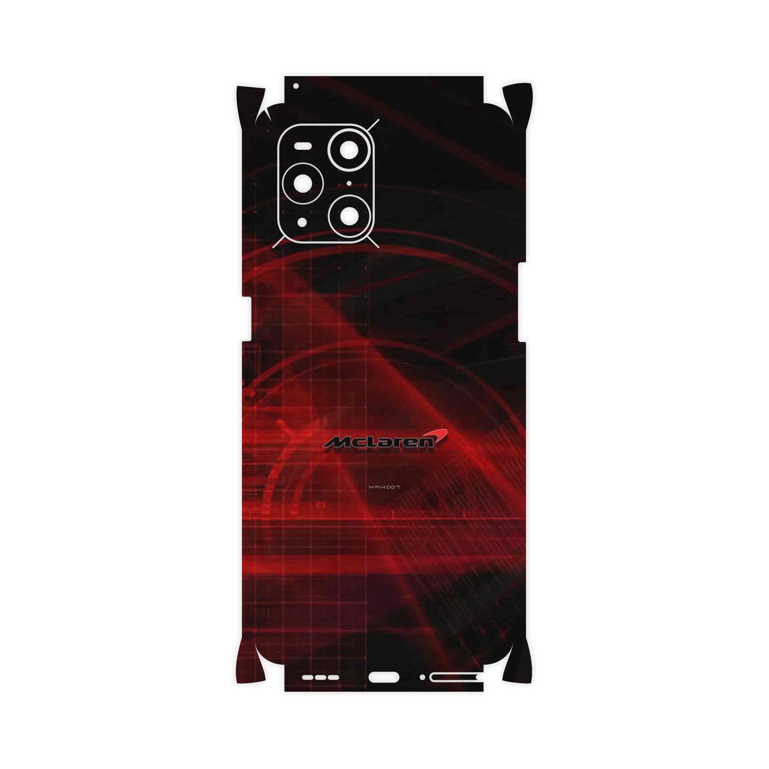 برچسب پوششی ماهوت مدل Mclaren-FullSkin مناسب برای گوشی موبایل اپو Find X3 Pro