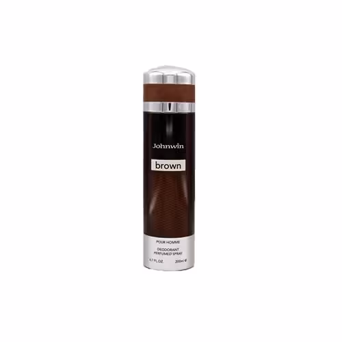 اسپری مردانه دانهیل قهوه ای جانوین (Johnwin Brown Spray) حجم 200 میل