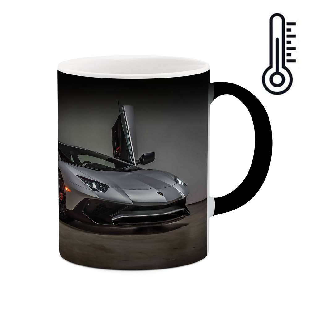 ماگ حرارتی طرح ماشین لامبورگینی مدل mgph10458