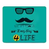 ماوس پد طرح Mustache مدل W11