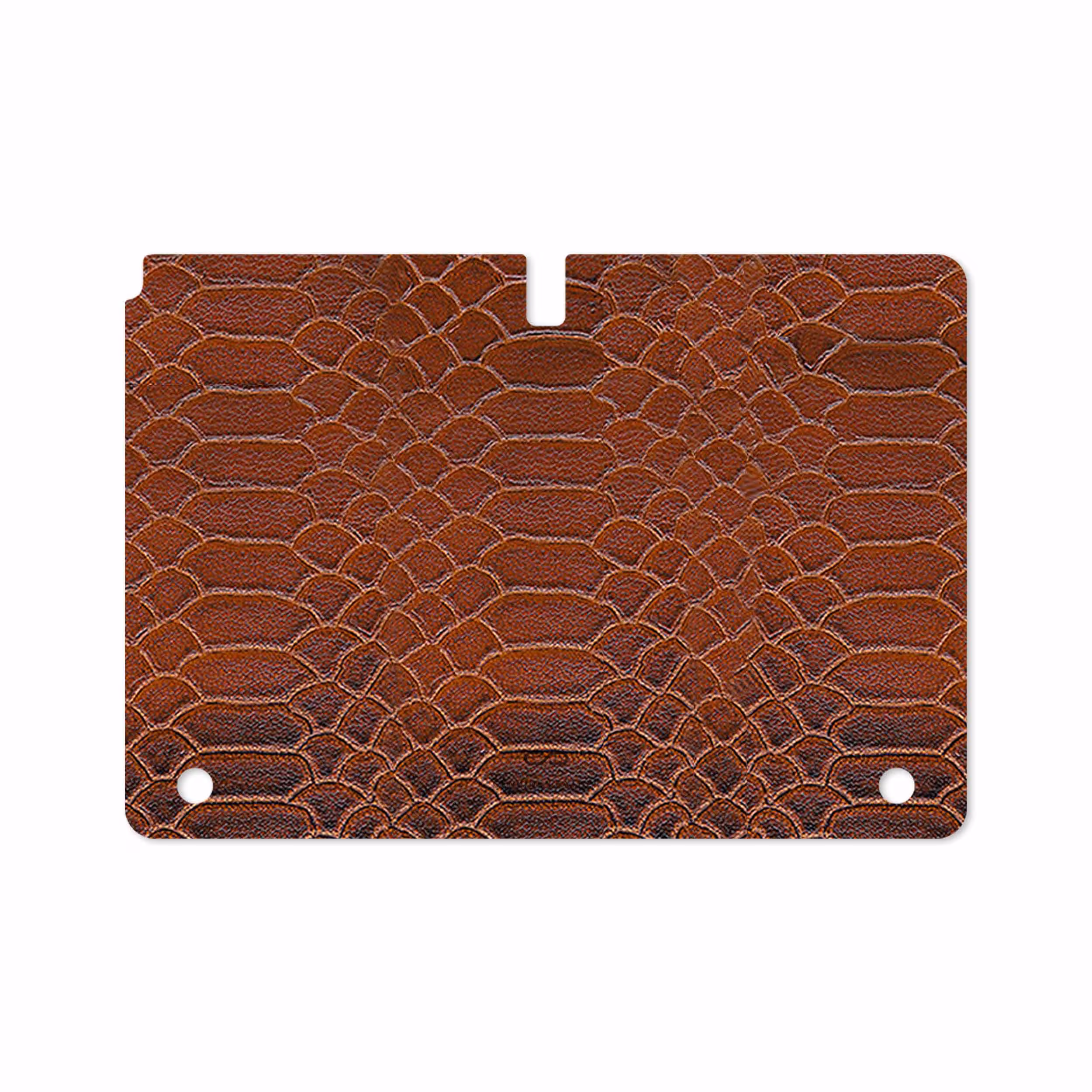 برچسب پوششی ماهوت مدل Brown-Snake-Leather مناسب برای تبلت سامسونگ Galaxy Note 10.1 2012 N8010