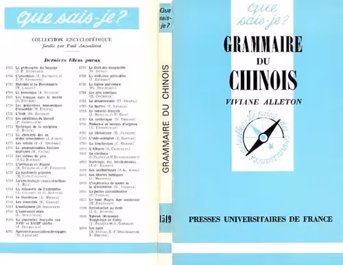 خرید و دانلود نسخه کامل کتاب Grammaire du hinois