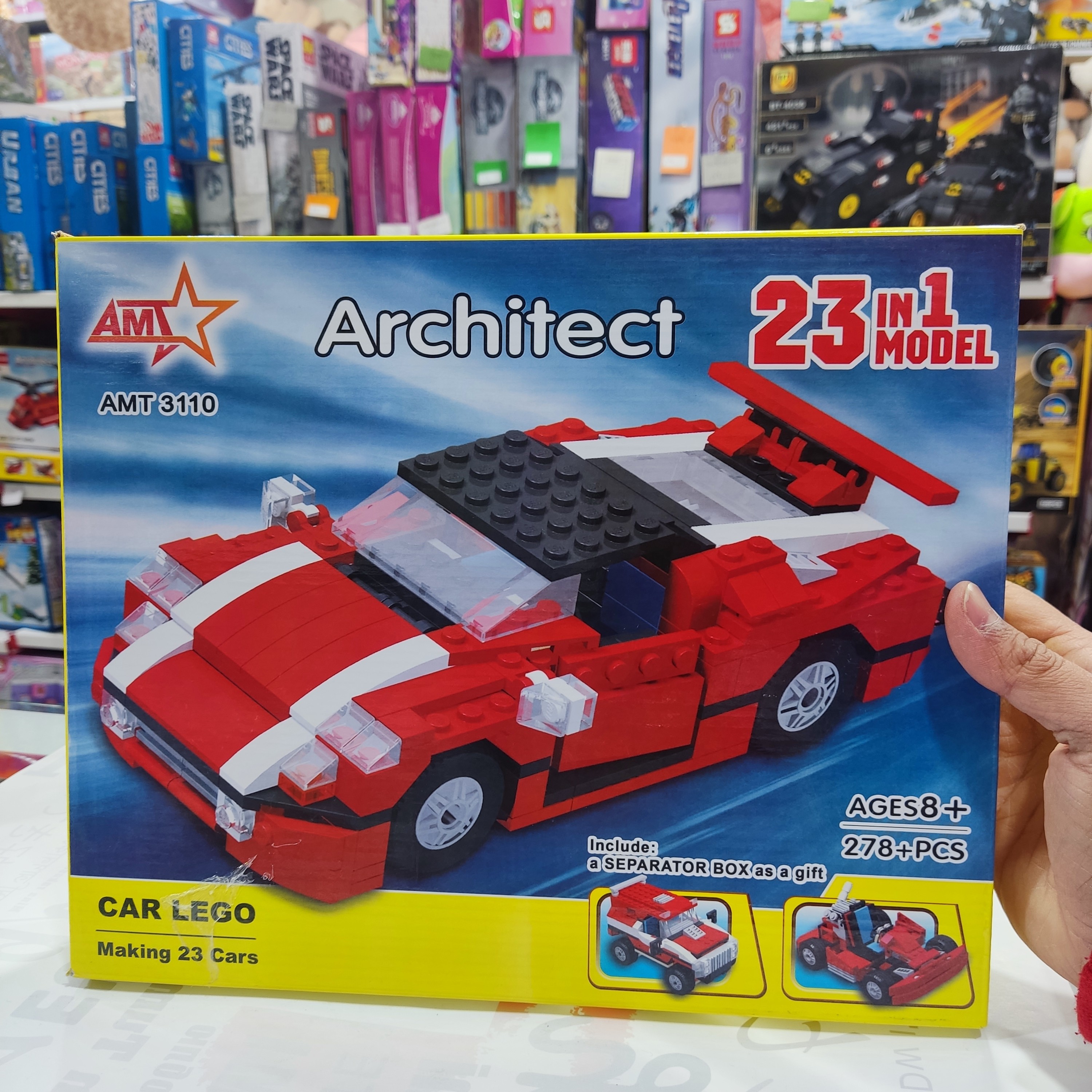 اسباب بازی لگو ماشین آرشیتکت 23 مدل ایرانی