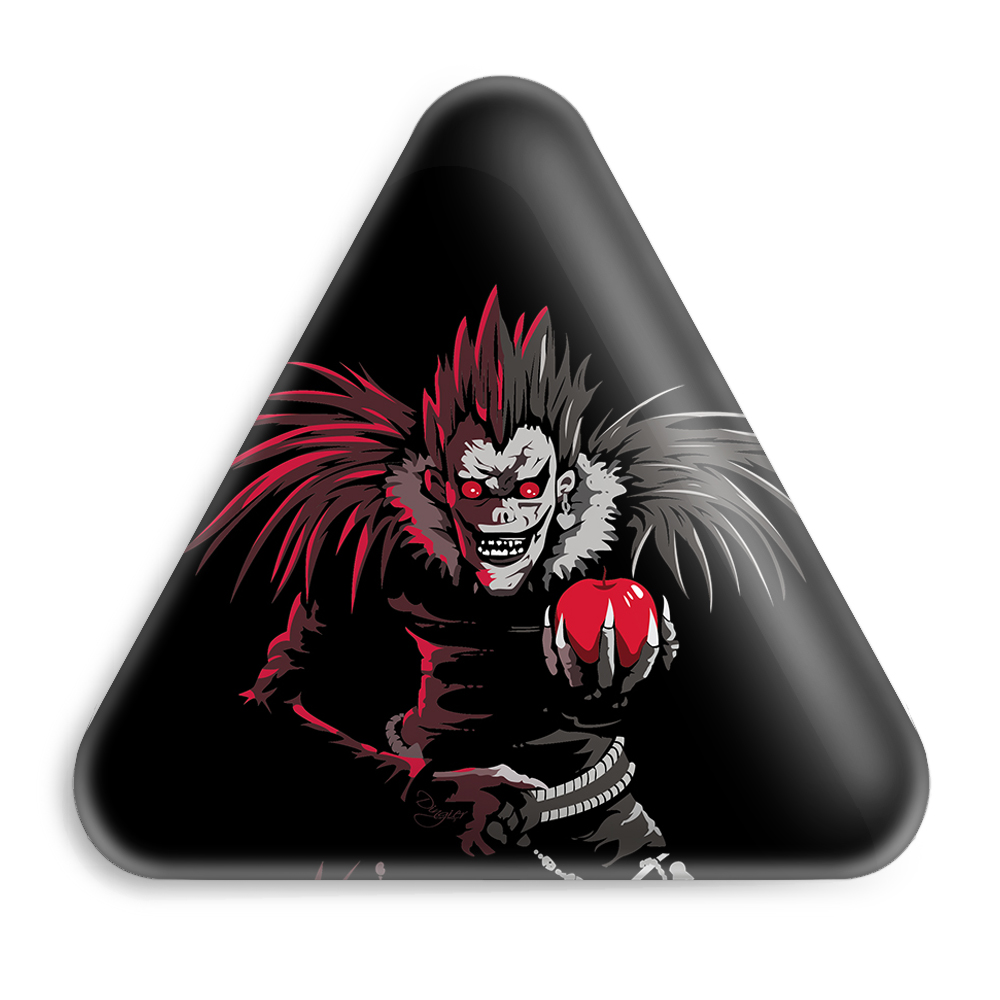 پیکسل خندالو طرح شینیگامی ریوک انیمه دفترچه مرگ مدل مثلثی کد 11323